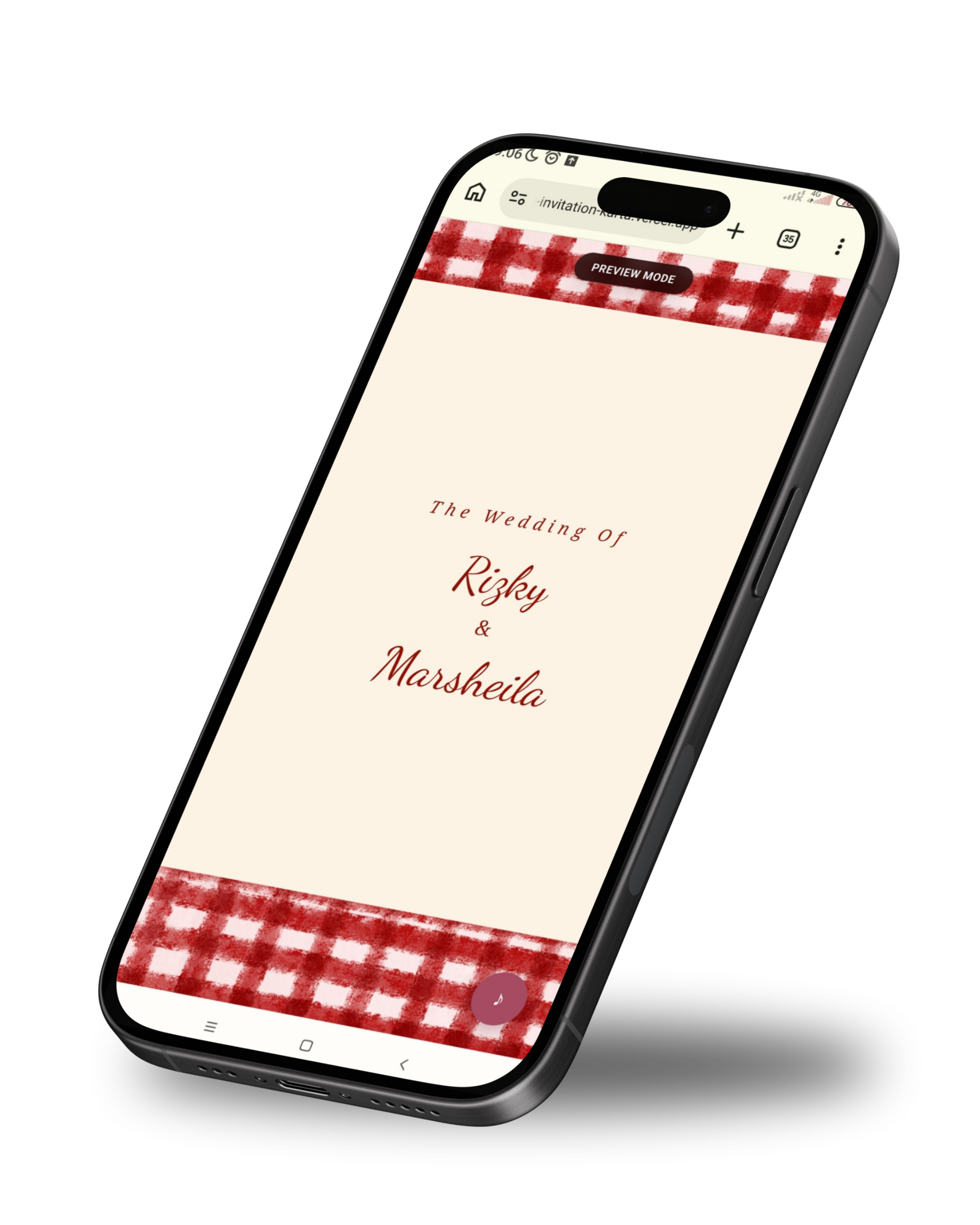 Mockup Tema Blush Conquette